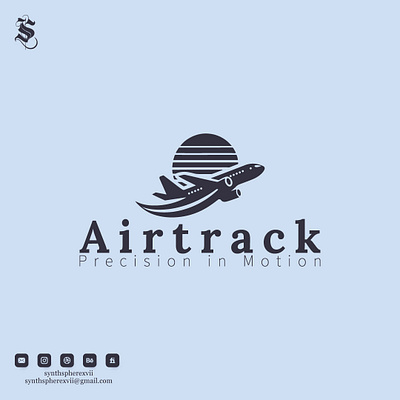 Airtrack Logo branding graphic design logo
