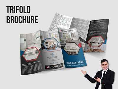 Trifold Brochure Design branding brochure brochure design design graphic design illustration logo trifold trifold brochure ui