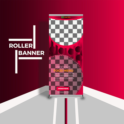 Roller Banner Design graphic design roll up banner