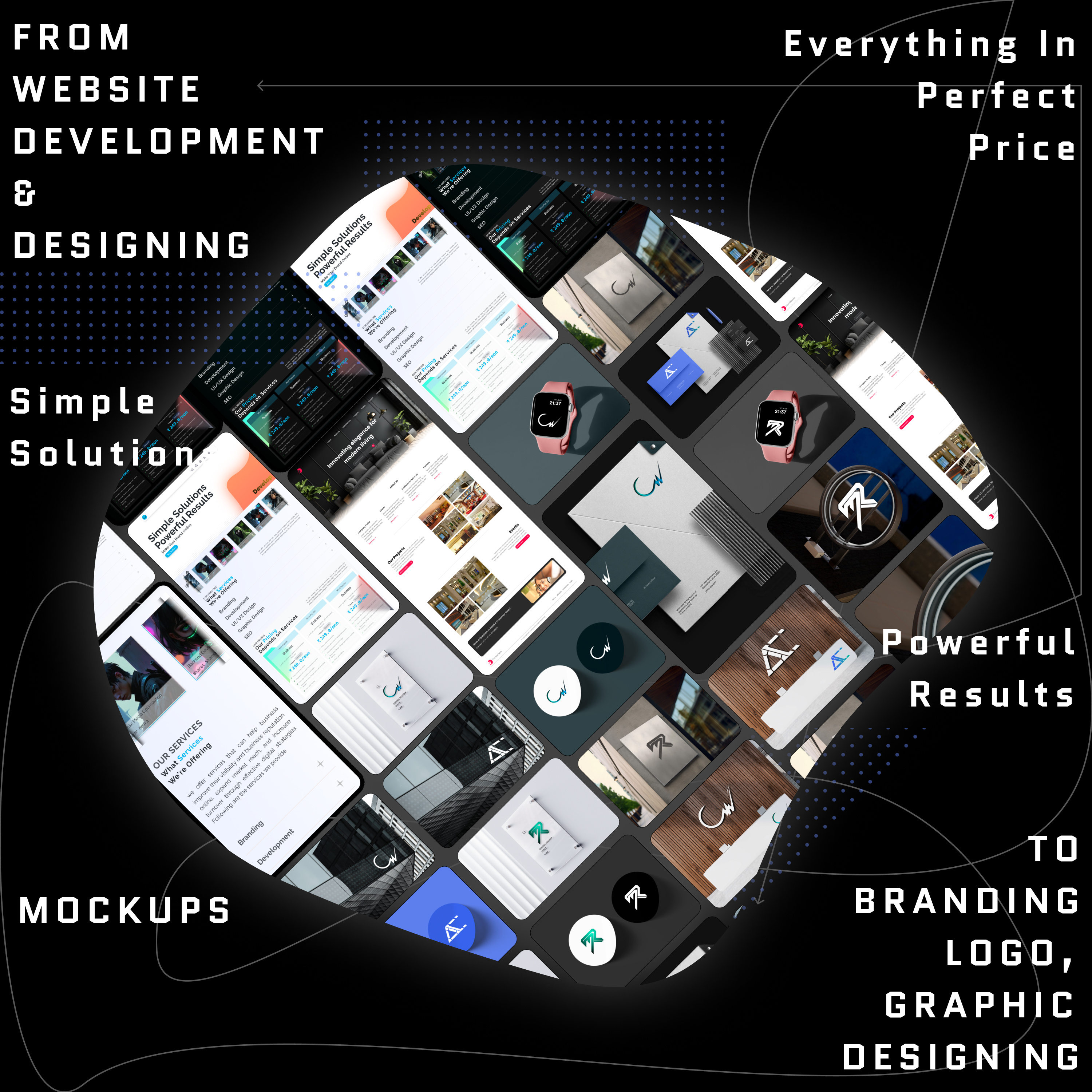 Website Development &amp; Designing Grid Post Design for Instagram branding design graphic design grid design grid design for instagram illustration instagram design logo mockup designs mockups typography ui vector website designing website development