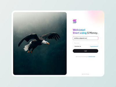 Login - Screen creat account creat account design design design system hologram ui design log in login login design minimal modal onboading onboarding design sig up sign up sign up design ui ui design user interface ux