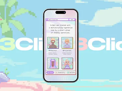 Cliqu3 Website Mobile blockchain blockchainlanding blockchainwebsite crypto cryptouniverse nft nft landing web3 webdesign