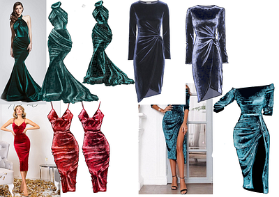 Suede dresses branding dresses fashion graphic design illustrations suede suede dresses