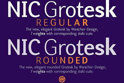NIC fonts elegant font fontpack grotesk grotesque modern readability readable sans sansserif