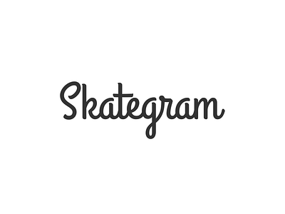 Logo Animation for Skategram 2d alexgoo animated logo branding logo animation logotype