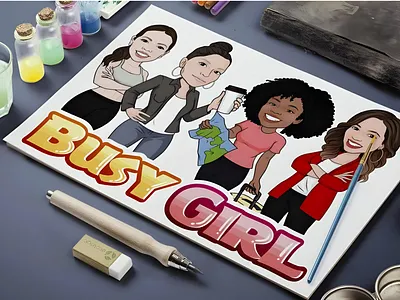 Illustration Caricature Girls | Illustration Caricature branding caricature character girl caricature girl caricature girls cartoon caricature cartoon caricature girl cartoon character girl cartoon girl cartoon girl illustration cartoon girls cartoon illustration girl character design girl illustration cartoon graphic design illustration illustration caricature girl illustration cartoon girl