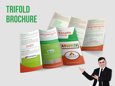 Trifold Brochure Design branding brochure brochure design design graphic design illustration logo trifold trifold brochure ui