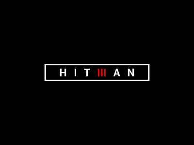 Hitman 3 logo redesign 3 assassin hitman hitman 3 logo playstation redesign sequel sniper typography videogame