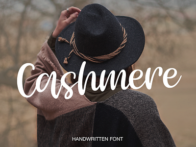 Cashmere branding brush font clean script design flower food hand drawn hand drawn font handwritten font illustration label font logo font poster font script font signature font social media tag ui wedding font