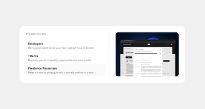 Hover Interaction (Landing Page Modal) design interaction product design ui uiux ux