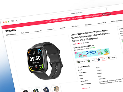 Product details page UI admin android dashboard e commerce graphic design ios landing page mobile app store ui web design