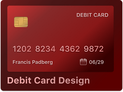 Card Designs credit card debit card design figma gift card graphic design prepaid card
