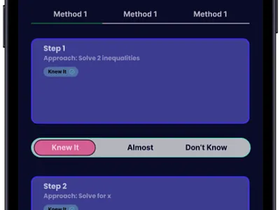 Maths Practice Mobile Ui branding graphic design logo ui