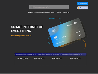Connect wallet ui