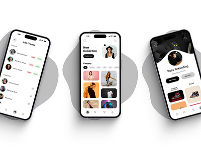 Fashion Lookbook App ✨ app app design auth design fashion fashion app fashion lookbook fashion lookbook app figma login mobile mobile design mobile ui ui