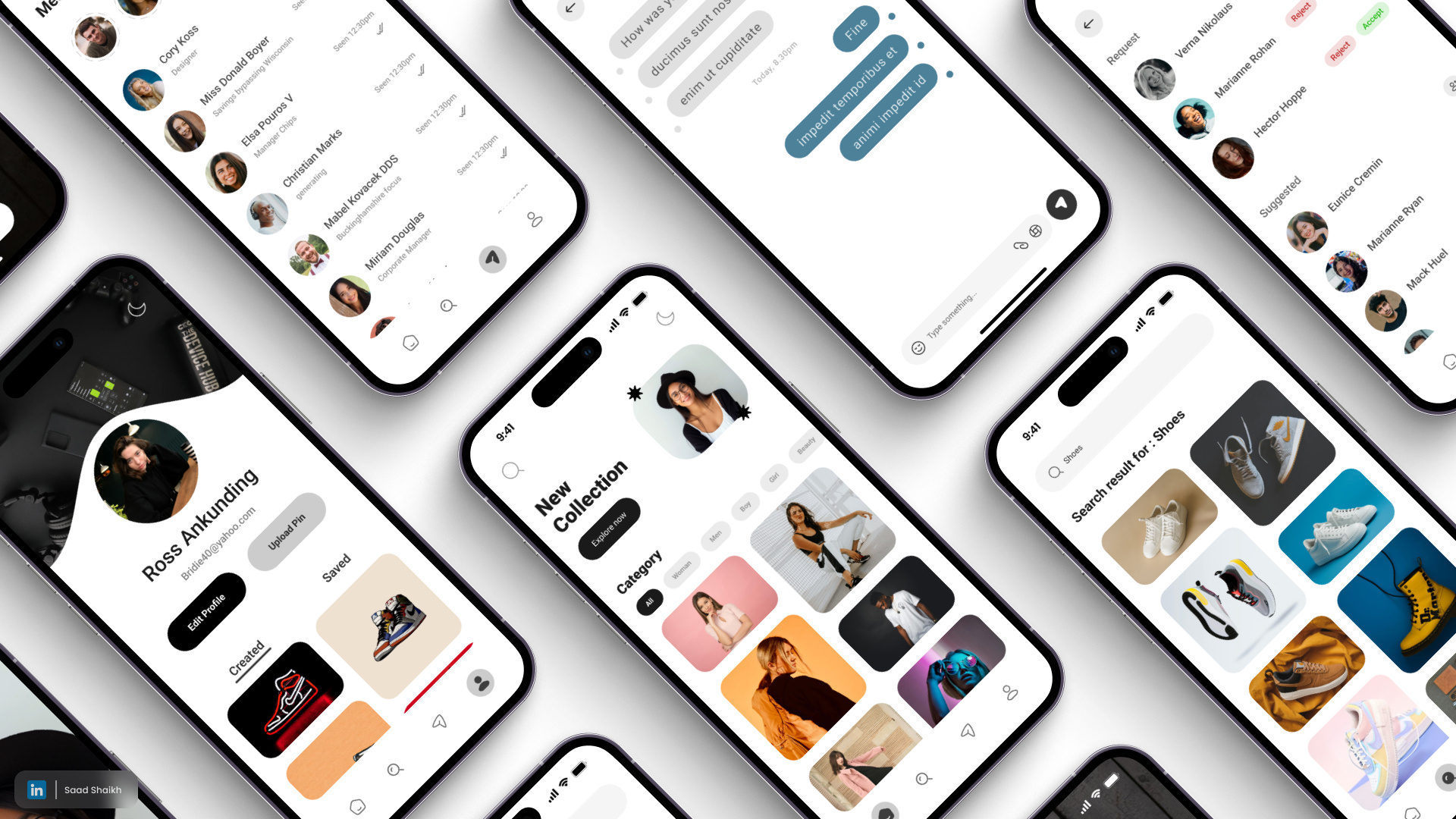 Fashion Lookbook App by Saad Shaikh on Dribbble