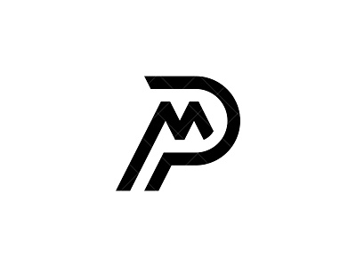 PM logo branding design digital art graphic design icon identity letter mark logo logo design logos logotype monogram mp mp logo mp monogram pm pm logo pm monogram typography vector