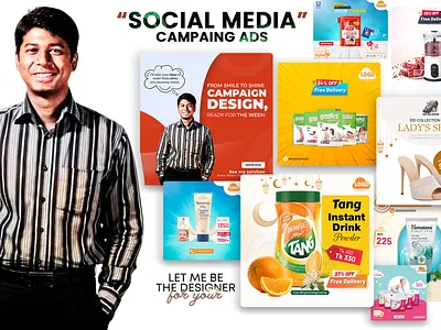 Social Media Ads Design for eCommerce banner banner design creative ads facebook ads graphic design instagram ads post design product ads design reel design short design social design social media ads story design video ads web banner design