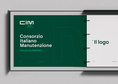Consorzio CIM - Visual Guidelines brandbook branding graphic design logo visual guidelines