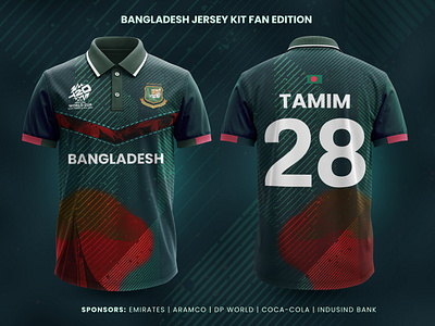 Bangladesh Cricket Jersey Concept Design, T20 World cup, 2024 ban bcb cricket odi worldcup t20 usa worldcup