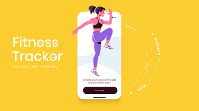 Fitness app fitness mobile ui ux