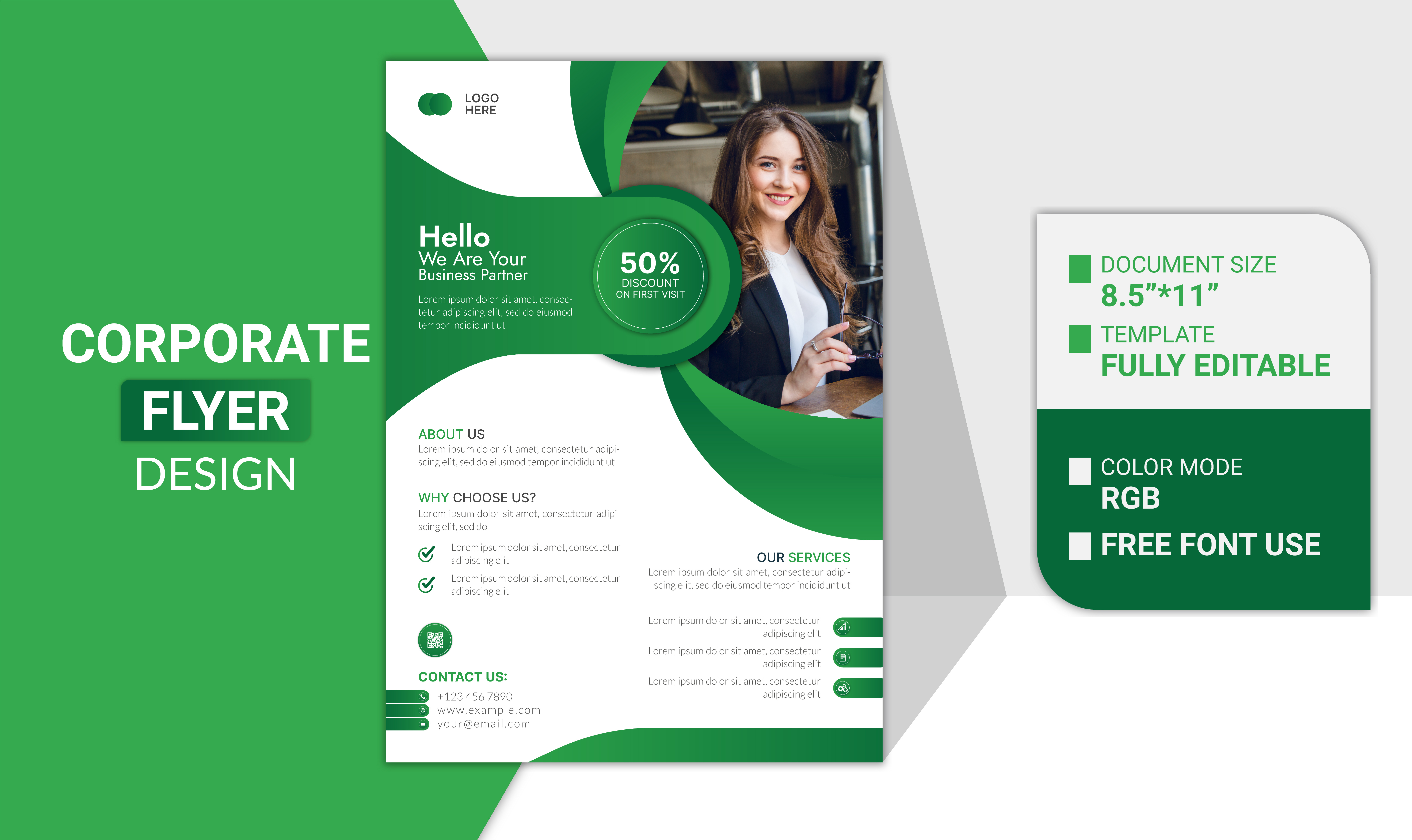 Example of Eye Catching Flyer Designs For Impact