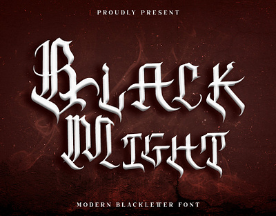 Blackmight Blackletter Font branding design font handwritten illustration italic logotype script typeface ui