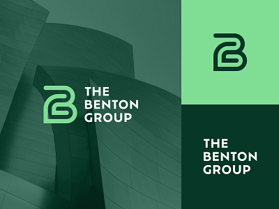 The Benton Group logo bg logo branding logo