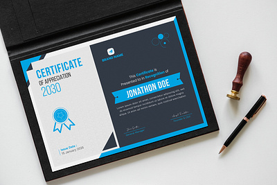 Certificate Template high quality