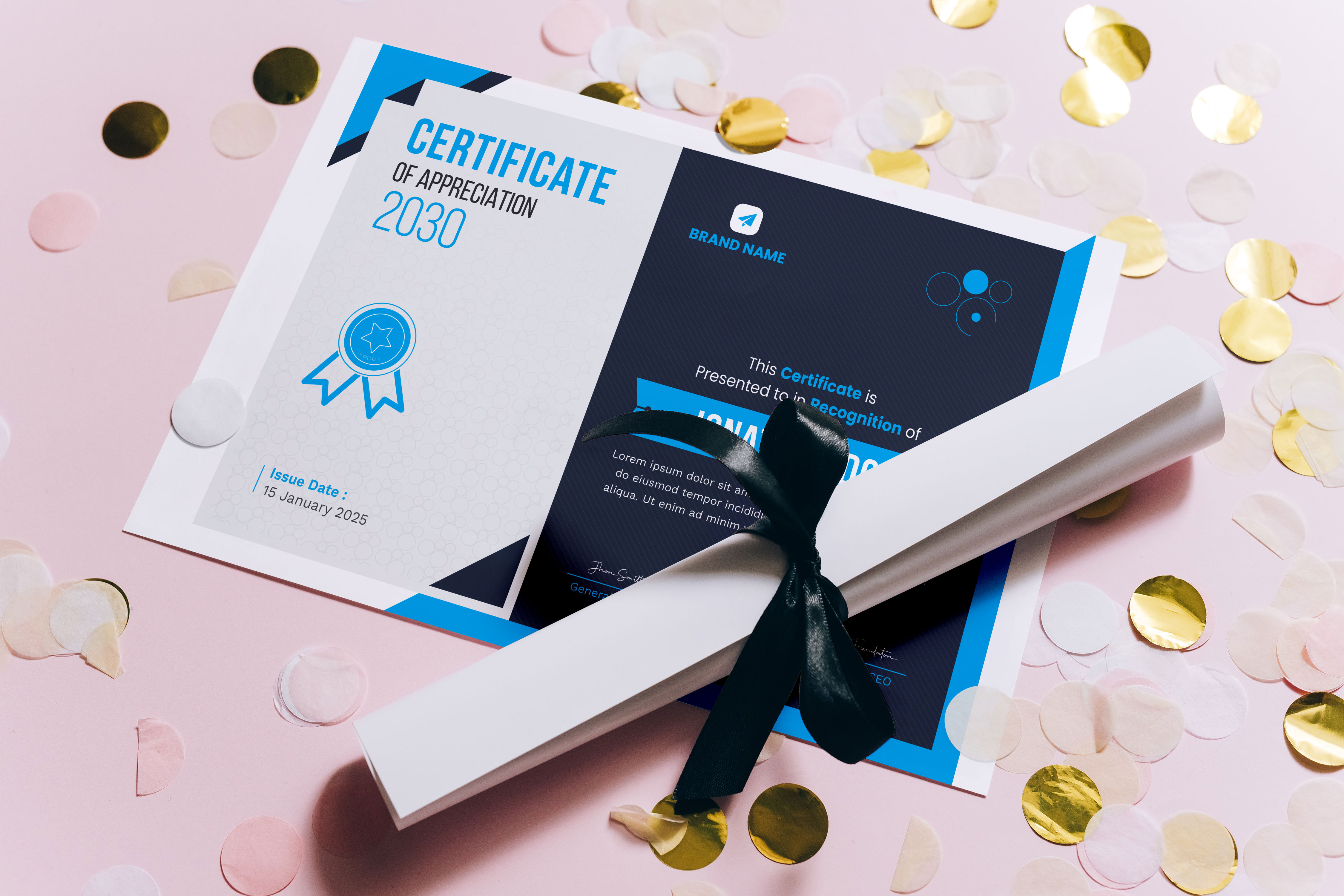 Example of Custom Institution Certificate Templates