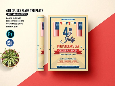 Us Independence Day 4th july 4th july celebration american celebration club docx editable event fourth of july independence day invitation invitation flyer memorial day ms word photoshop template printable psd us independence usa usa independence