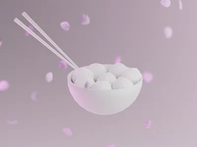 welcome to Japan 🗾 3d beautiful blender branding china colorful design figma flowers graphic design illustration japan korea logo pink ui white