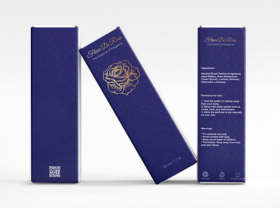 Long Perfume box branding graphic design illustration packaging design perfume box design vector