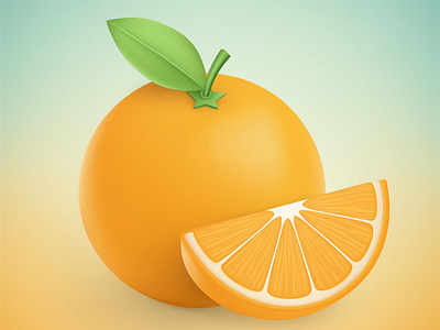 3D Orange 3d