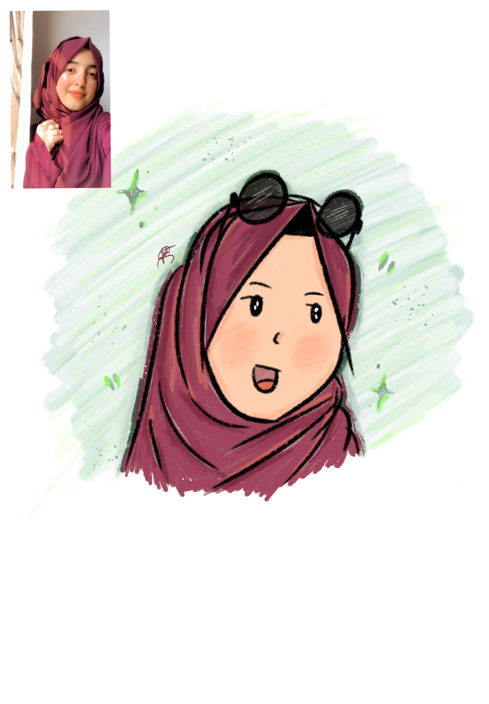 Cartoonic illustration. cartoonic cartoonic style illustration procreate