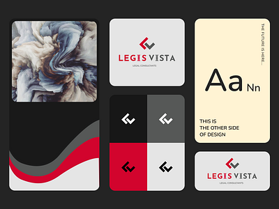 LEGIS VISTA Logo Branding app branding design flat graphic design icon illustration logo ui ui ux ux