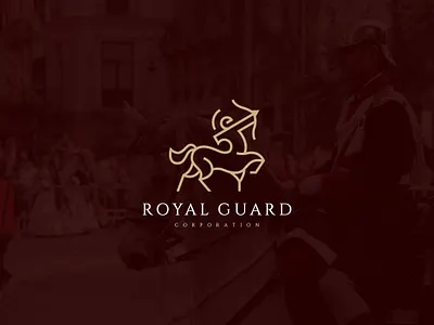 Royal Guard Logo Concept business branding cafe corporate corporate design guard hotel logo design luxury modern design premium restaurant royal visual