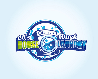 Laundry Business Logo animation branding business card design flyer design graphic design illustration laundry logo logo logo design minimalist logo motion graphics poster ui ux