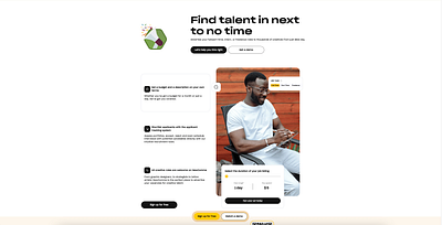 Find Talent Section For NewComma