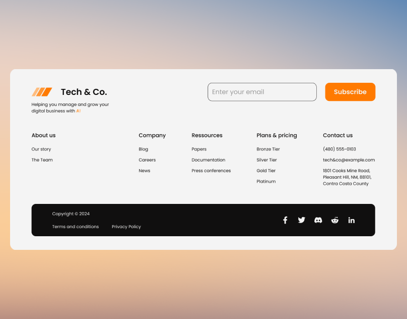 Website footer - UI design design footer figma figma design prototype ui ui design ui elements ui inspiration ux design webdesign website footer website footer design website inspiration wireframe design wireframing