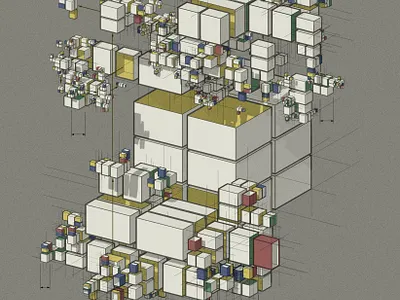 Kybos 3d generative nft three.js