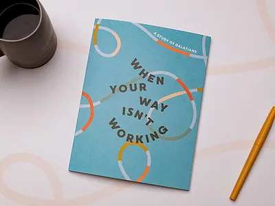 A Study of Galatians art bible book brand branding church design devotional galatians graphic design print sermon