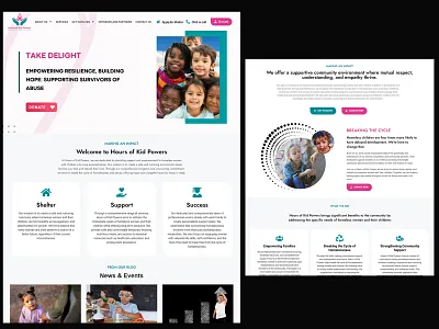 Charity Organization Website Design charity website donation system donation website elementor pro elementor website ngo website non profit website nonprofit website website design wordpress website