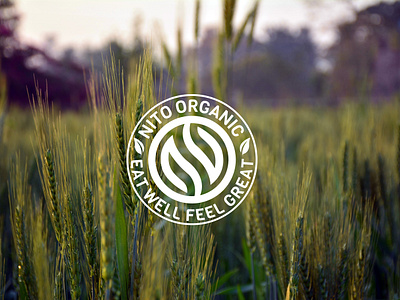 NITO ORGANIC (Organic ood) branding graphic design logo