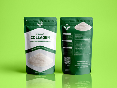 Pouch packaging Label Design 3d animation branding design food menu design graphic design illustration invoice template design label design letterhead design linkedin header design logo motion graphics product packaging ui