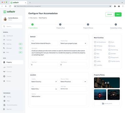 Complex Properties Settings. admin dashboard apartment dashboard crm crm dashboard product design properties property property dashboard property management property settings realestate realestate dashboard saas saas dashboard setting settings webapp