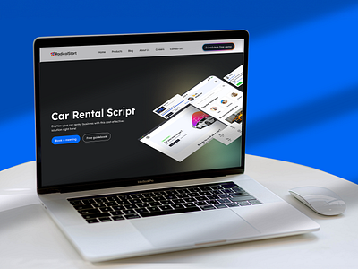 Car Rental Script landing page design branding landing page design marketing pricing pricing page rental car ui web website