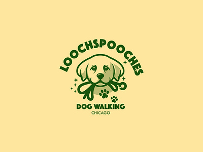 Dog Walking Branding branding design logo vector