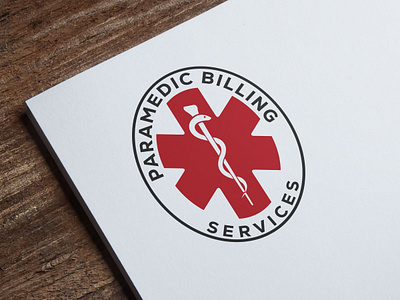 Paramedic Billing Services - Logo Design branding design graphic design illustration logo logo design logo designer paramedic vector