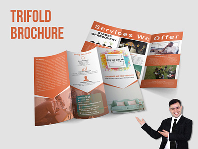 Trifold Brochure Design branding brochure brochure design design graphic design illustration logo trifold trifold brochure ui